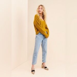 Free People Finders Keepers Boucle Oversized Slouchy Sweater M